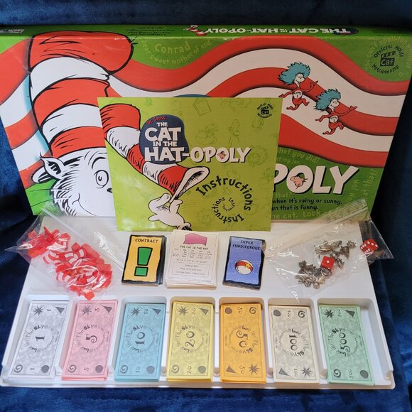 Cat in the Hat-opoly Board Game - Picture 3 of 3